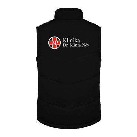 KERESZT STEPPELÉSŰ MELLÉNY FEKETE