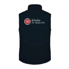 KERESZT STEPPELÉSŰ MELLÉNY SÖTÉTKÉK