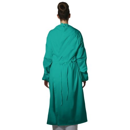 MOSHATÓ ÉS FERTŐTLENÍTHETŐ KLINIKAI VÉDŐKÖPENY ZÖLD